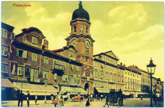 TORRE CIVICA, emblema di Fiume