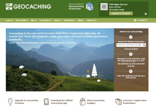 Geocaching la caccia al tesoro