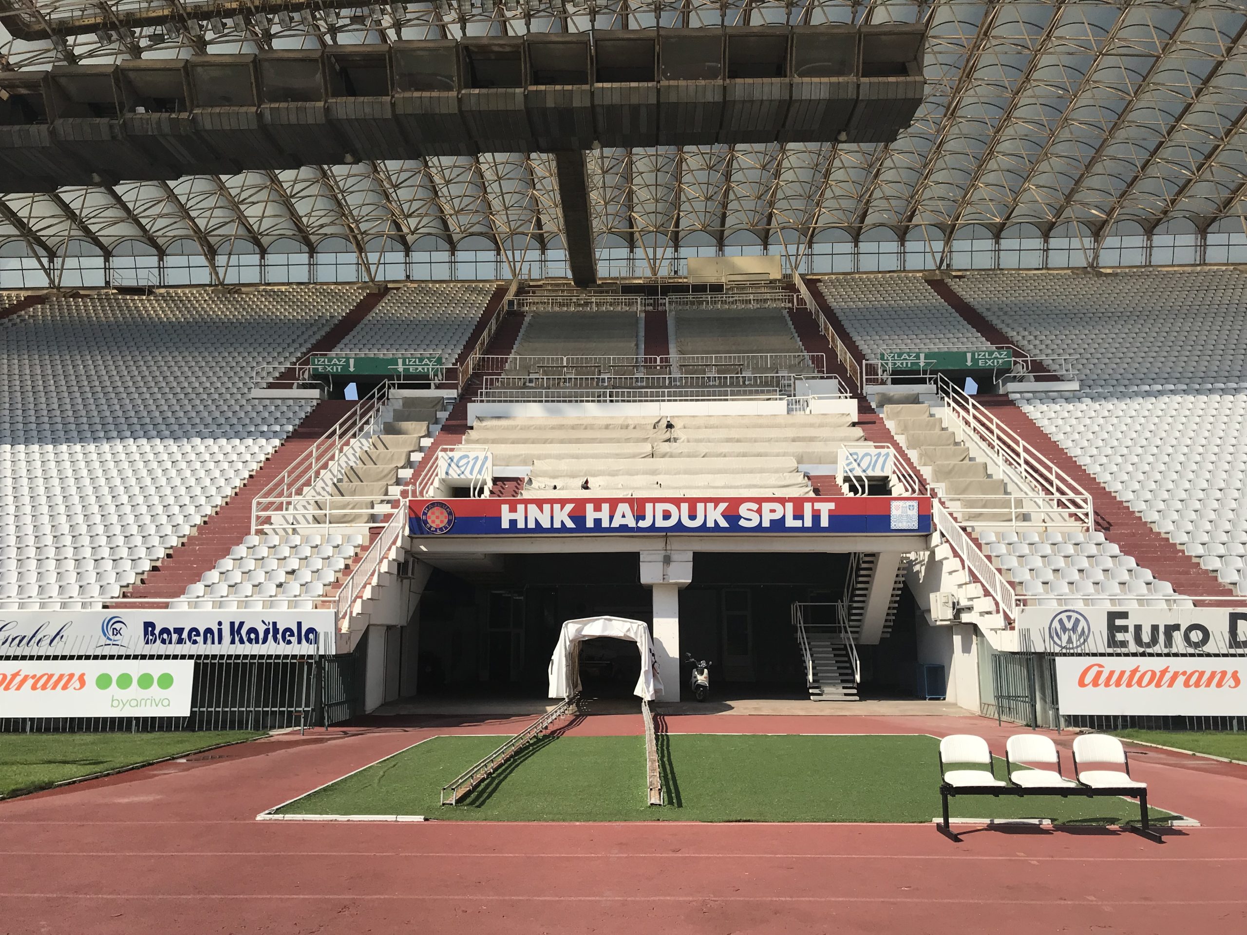 Il Poljud, uno stadio che ha fatto epoca