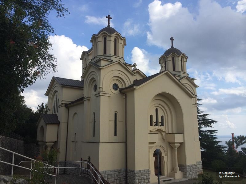 Posjeta pravoslavnoj crkvi Svetog velikomučenika Georgija na Sušaku 22.8.2014