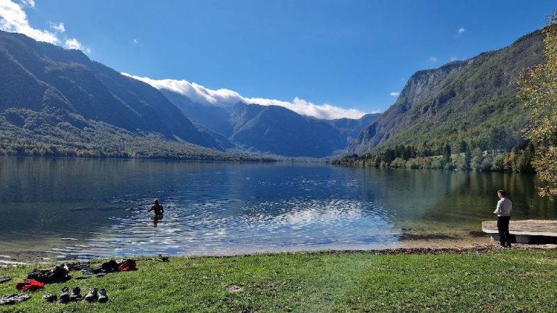 Bohinj, via dalla pazza folla