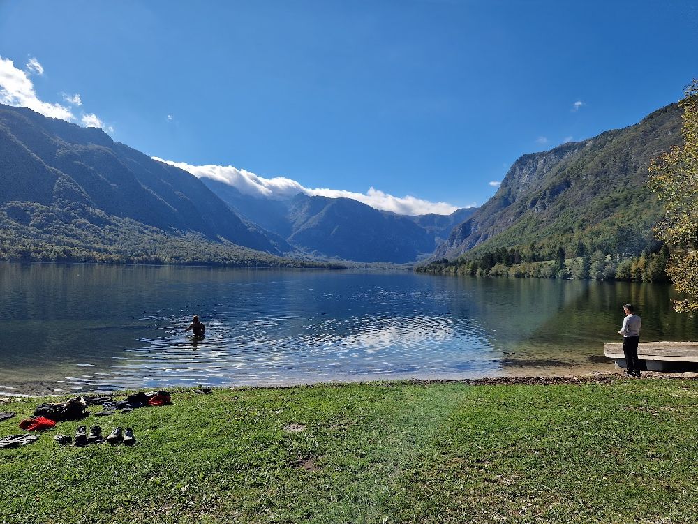 Bohinj, via dalla pazza folla