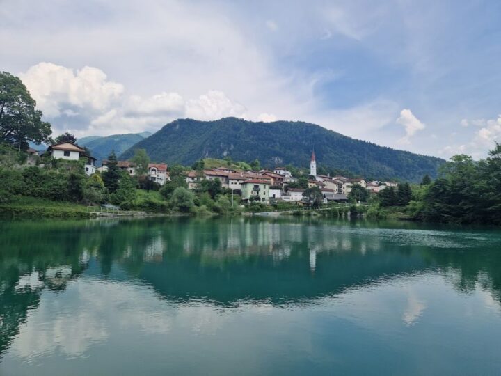 Il ponte sul fiume Isonzo