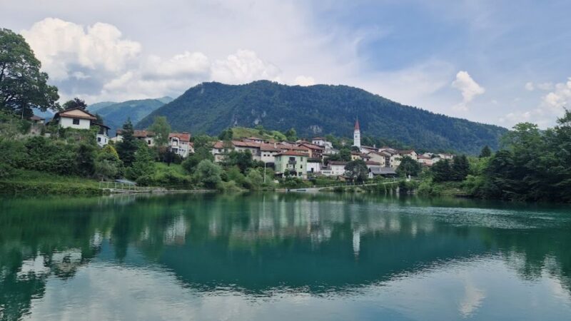Il ponte sul fiume Isonzo
